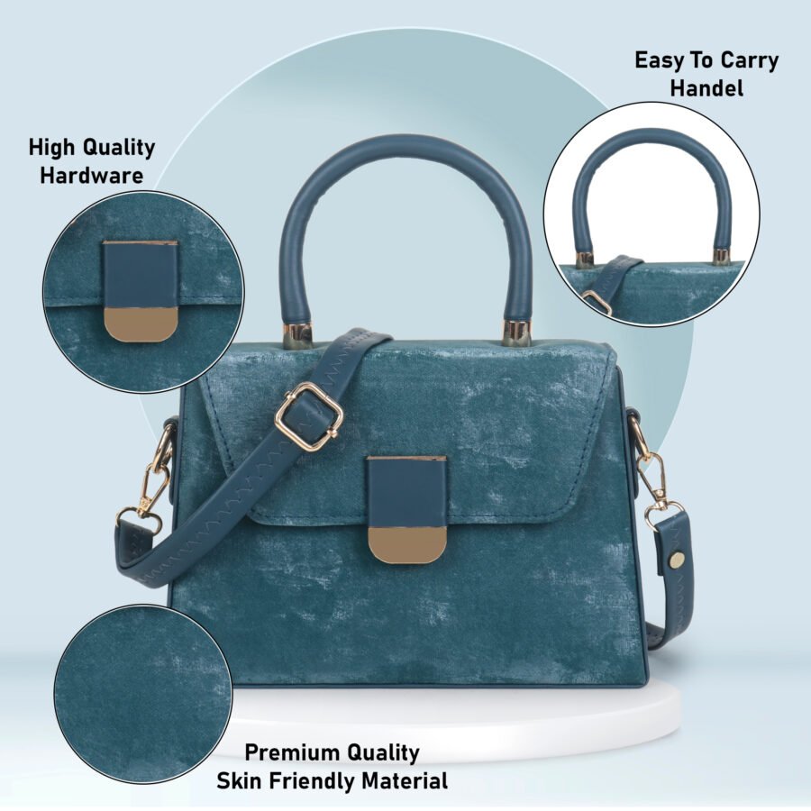 Women Sling Bag | Blue - Image 2