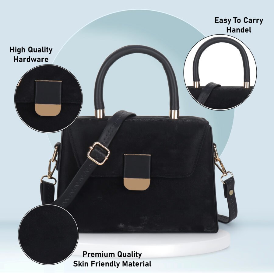 Women Sling Bag | Black - Image 8