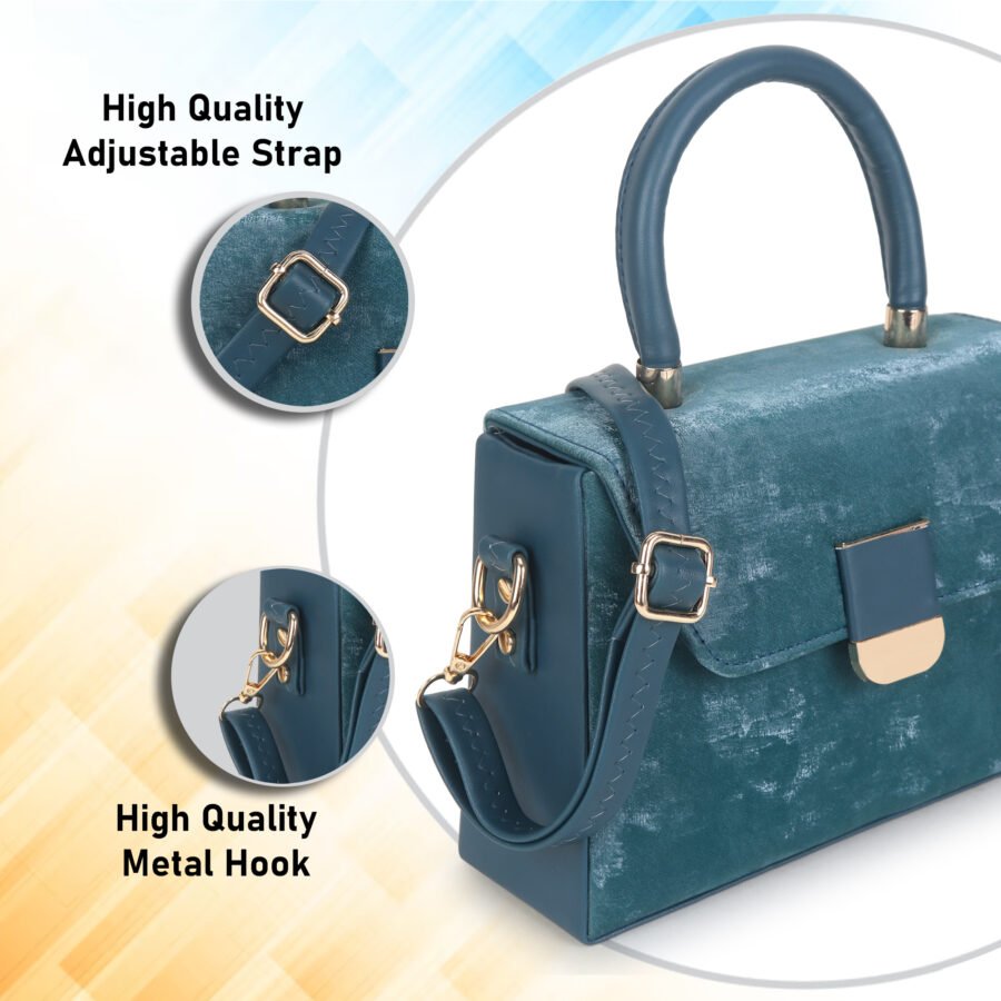 Women Sling Bag | Blue - Image 3