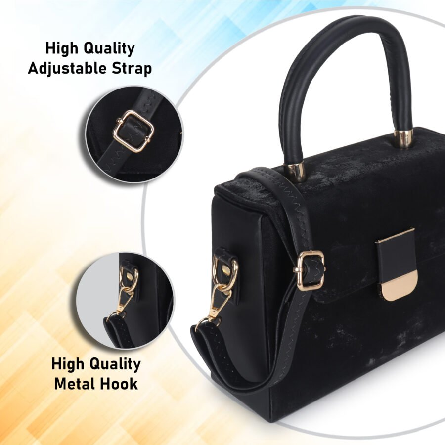 Women Sling Bag | Black - Image 9