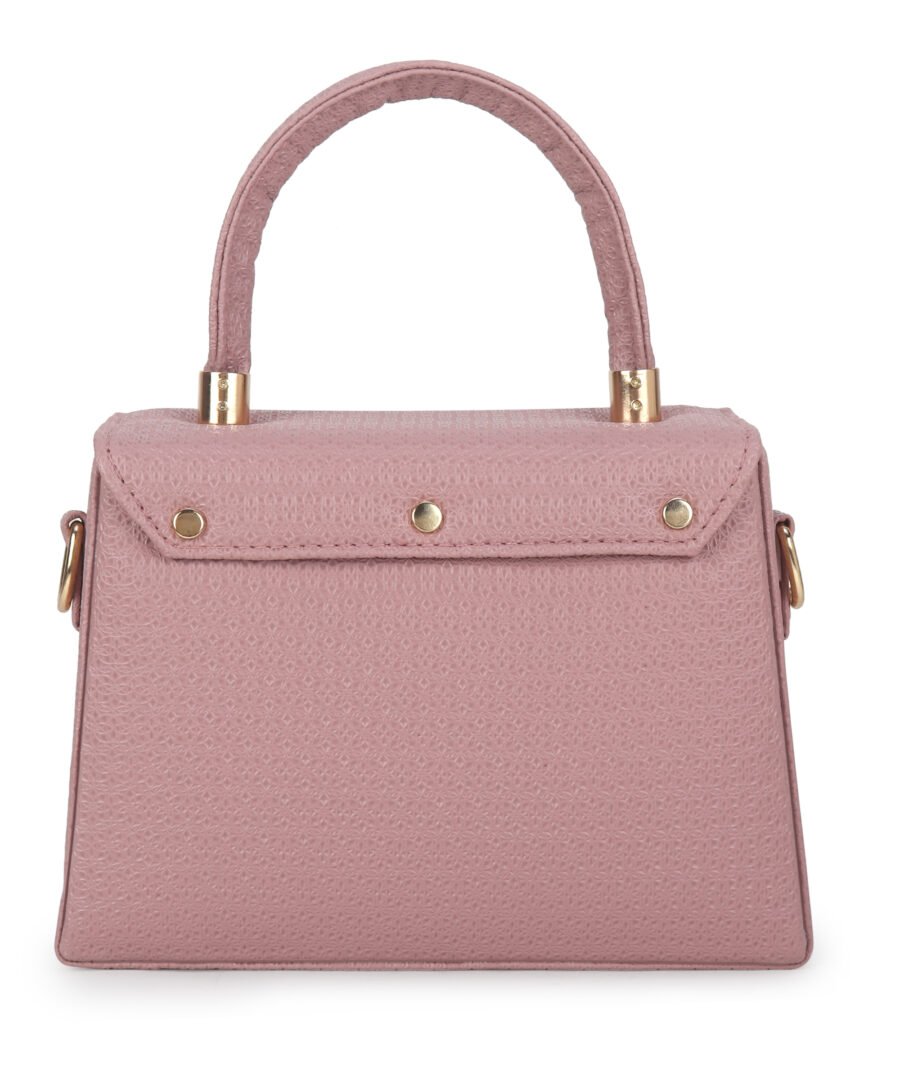 Women Textured Sling Bag | Pink - Image 2