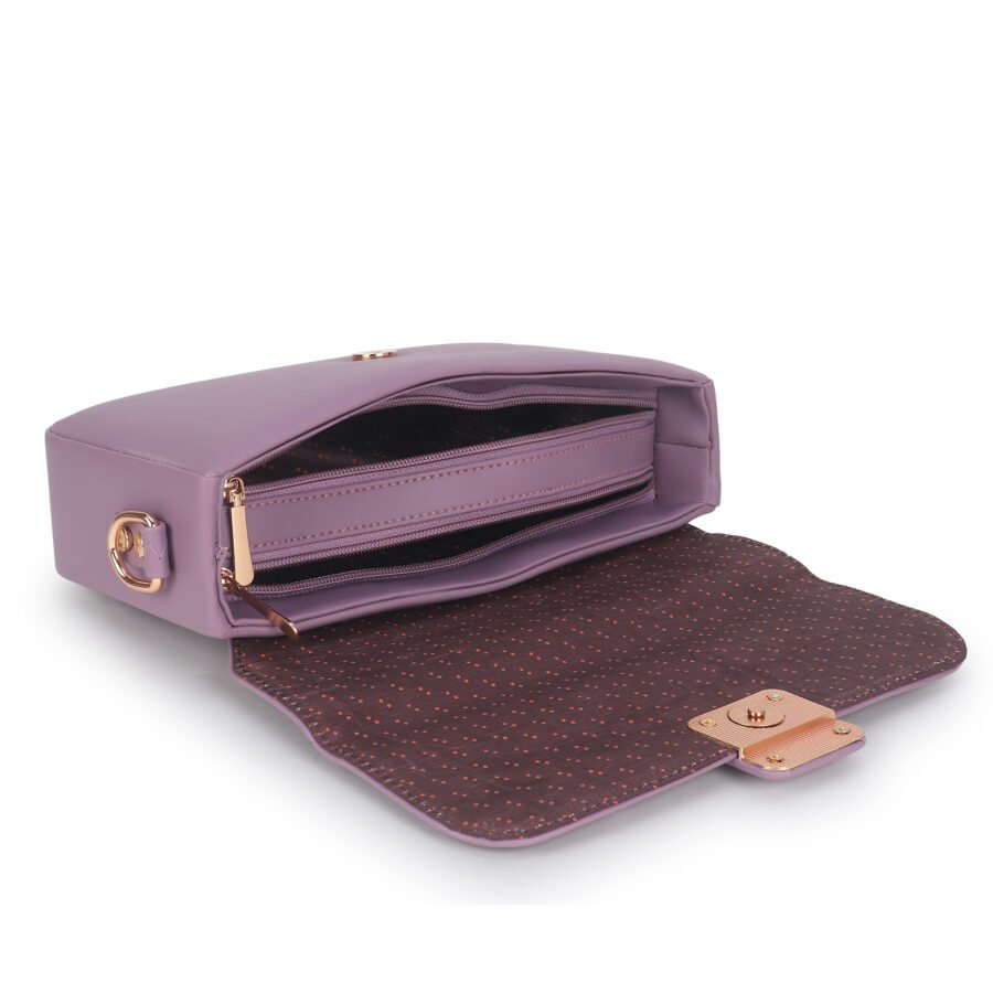 Women Crossbody Mini Sling Bag |  Pink - Image 5