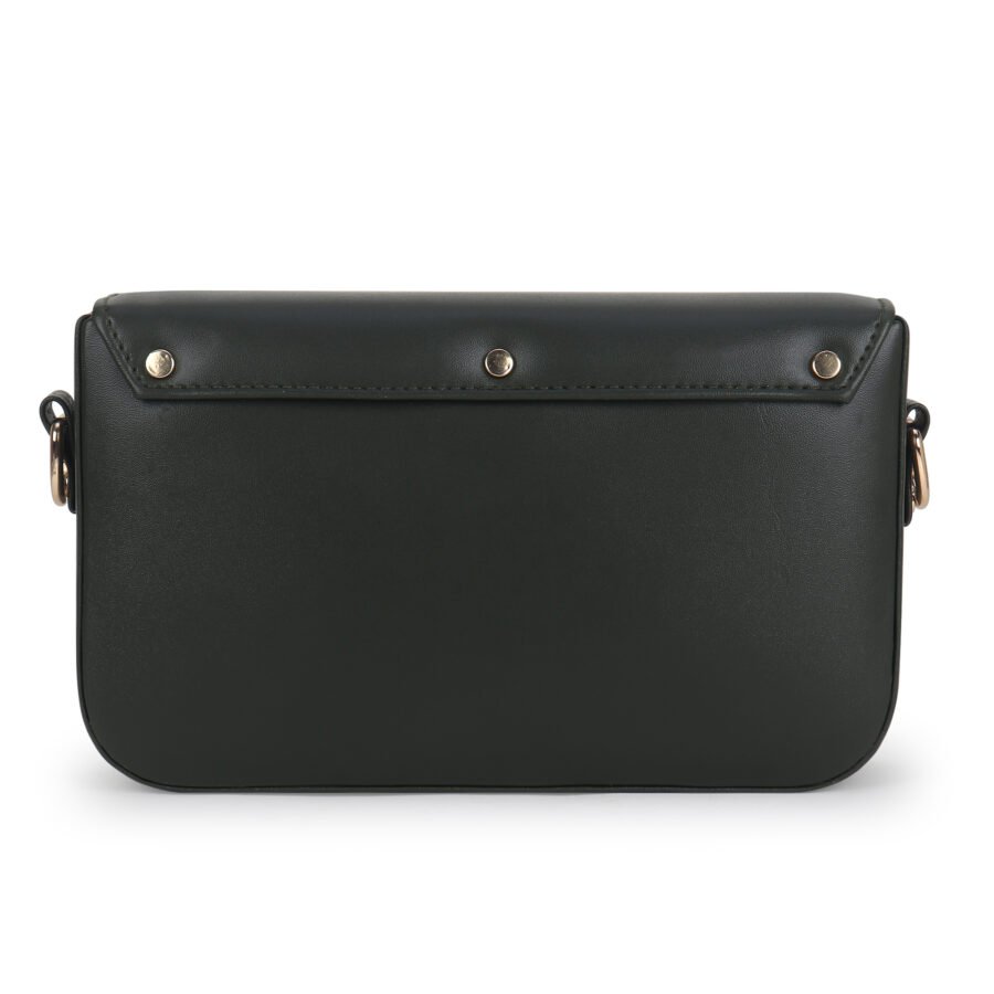 Women Crossbody Mini Sling Bag | Matte Black - Image 6