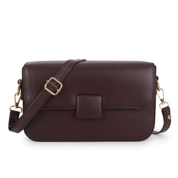 Women Crossbody Mini Sling Bag | Brown