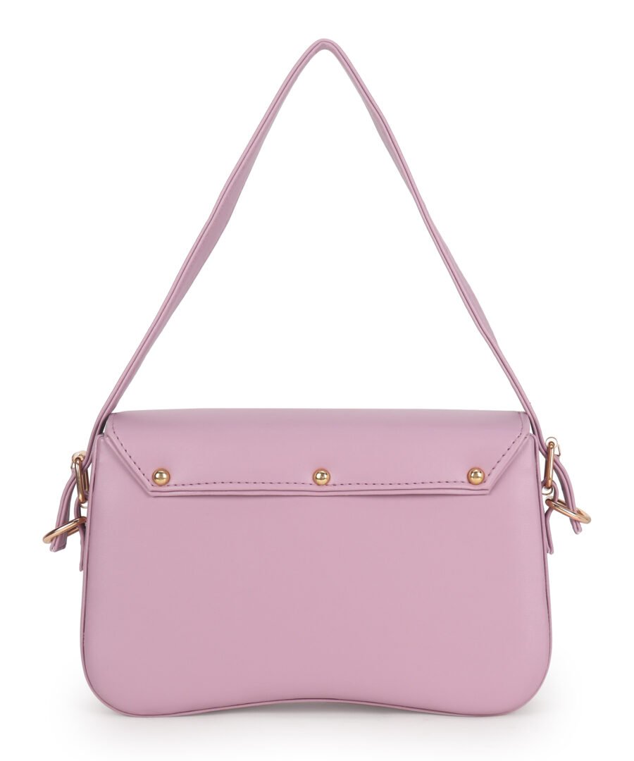 Women Rectangular Sling Bag | Pink - Image 6