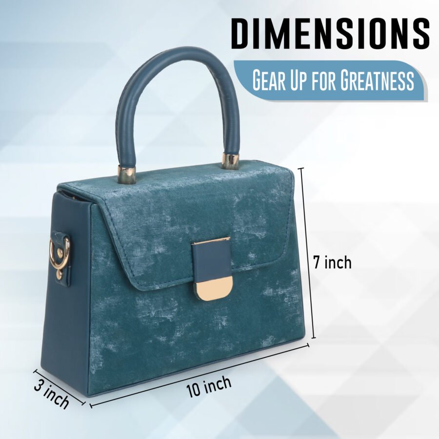 Women Sling Bag | Blue - Image 9