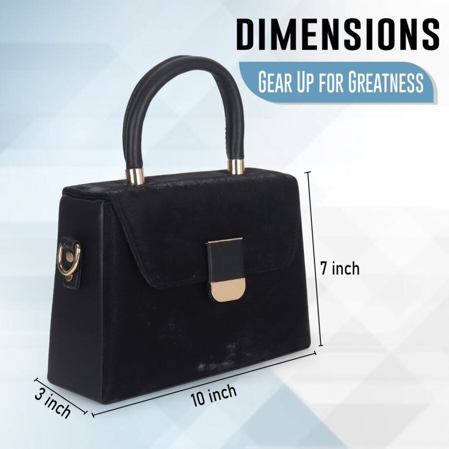 Women Sling Bag | Black - Image 6