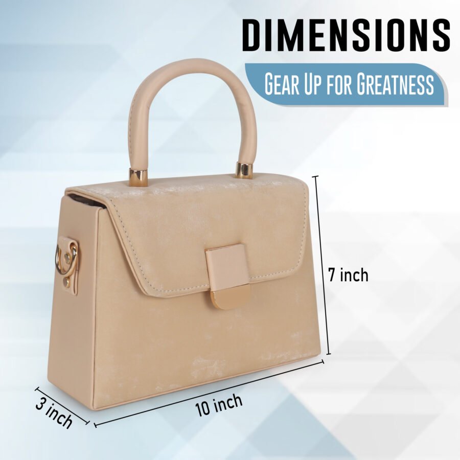 Women Sling Bag | Beige - Image 8