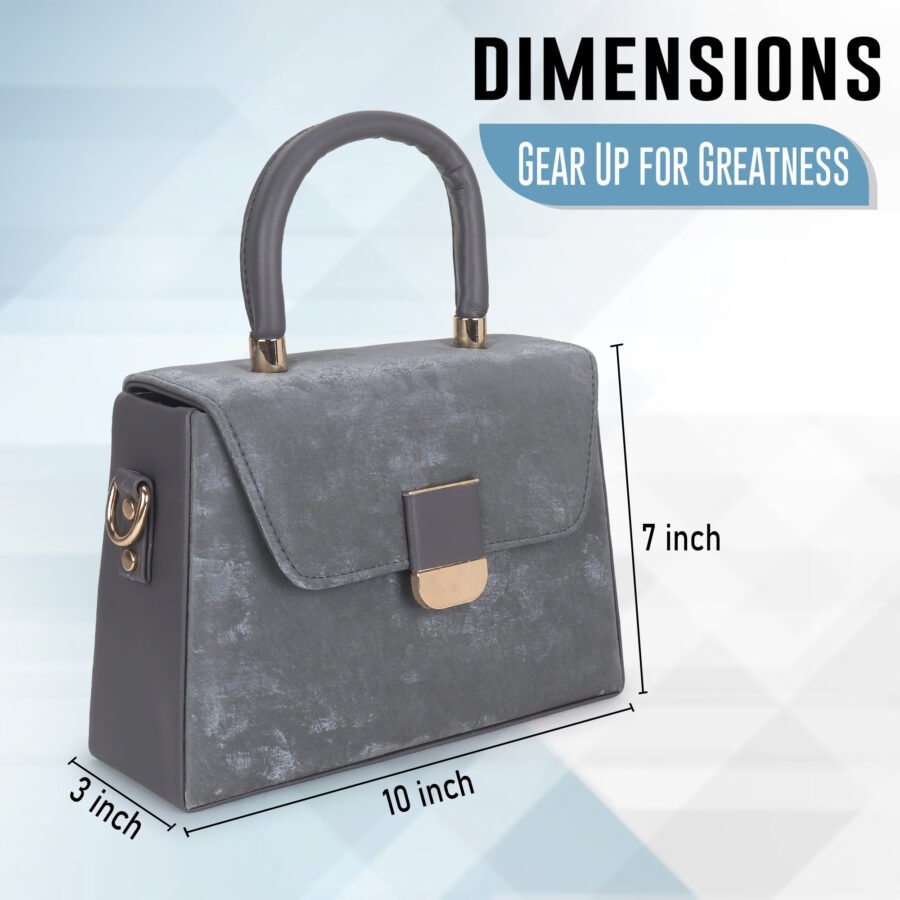 Women Sling Bag | Grey - Image 5