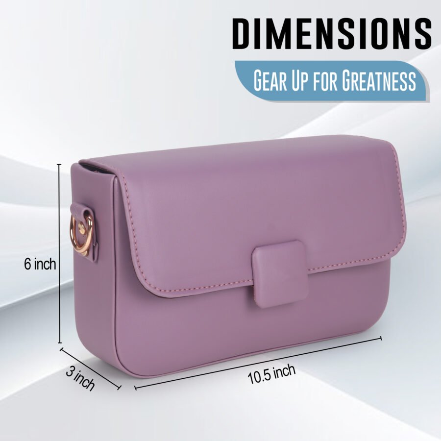 Women Crossbody Mini Sling Bag |  Pink - Image 4